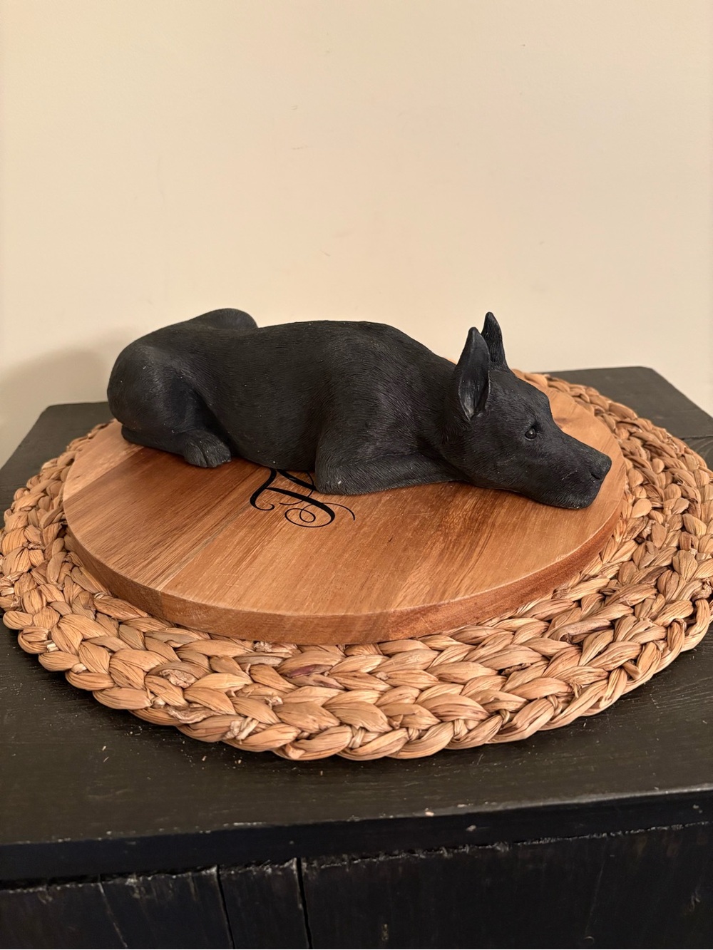 Sandcast Great Dane Figurine Dog Sandra Brue 1987 California